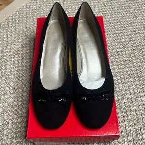 Talbots NWB Black Belisima 2 Ballet Flat - Size 9